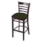 Holland Bar Stool Co 25" Counter Stool, Dark Cherry Finish, Canter Pine Seat 314025DC010 - alternate 1